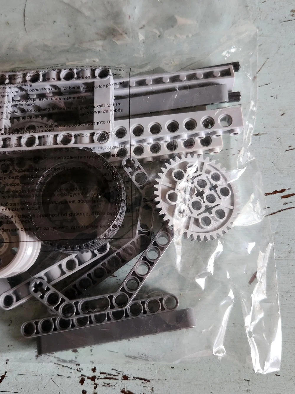Lego Mindstorms Parts Bag